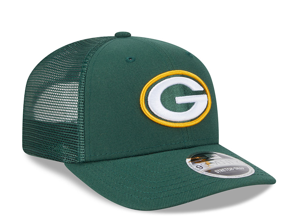 New Era Green Bay Packers Green Edition 9Seventy Trucker Snapback Hat