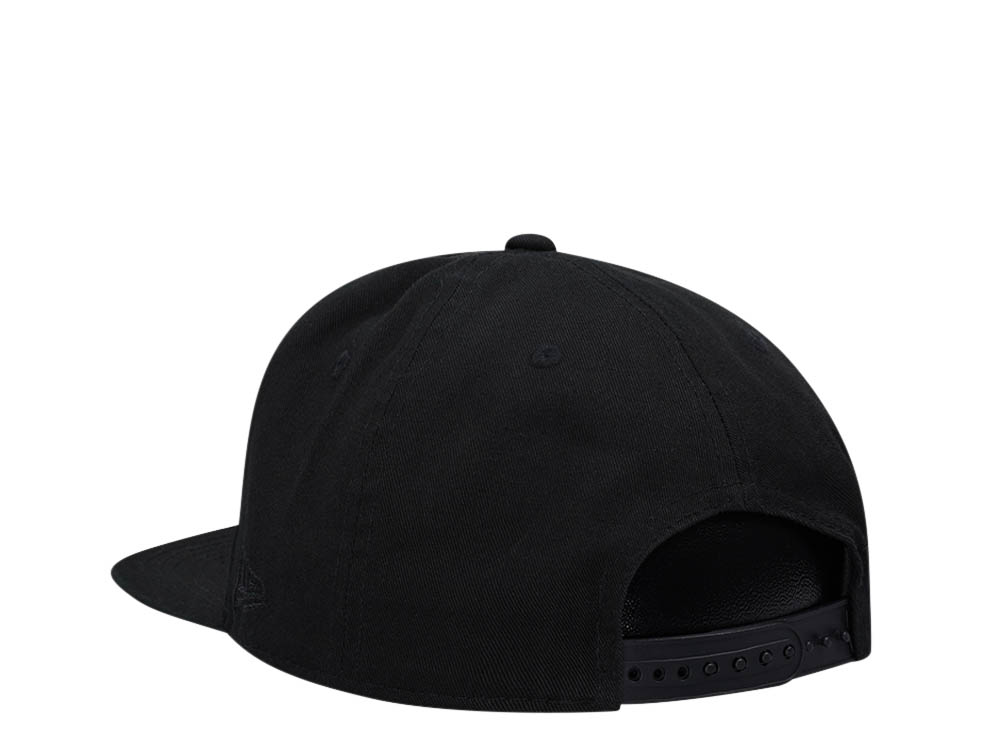 New Era New York Mets Black Classic Edition Golfer Snapback Hat