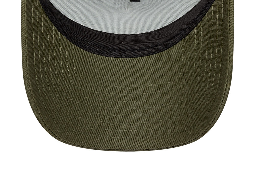 New Era Summer Patch Olive Edition 9Forty A Frame Trucker Snapback Hat