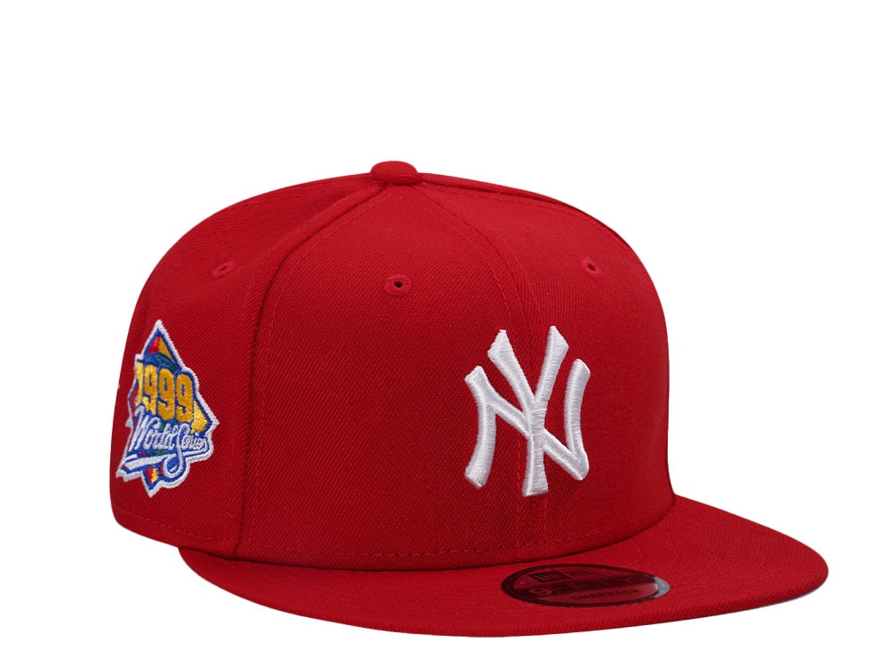 New Era New York Yankees World Series 1999 Red Classic 9Fifty Snapback Hat