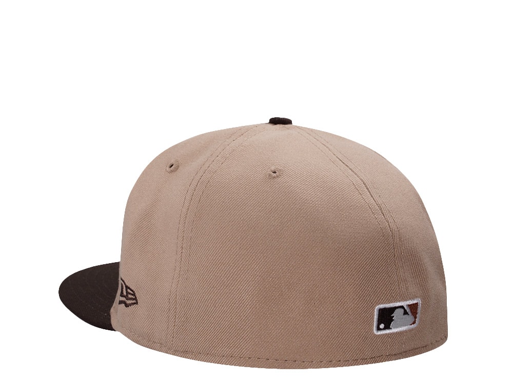 New Era Los Angeles Dodgers Back to Back Champions Camel Prime Edition 59Fifty Fitted Hat