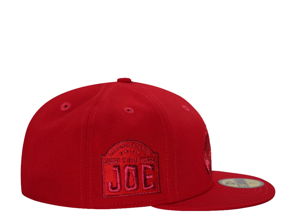 New Era Detroit Red Wings Metallic Farewell the Joe  Red Prime Edition 59Fifty Fitted Hat