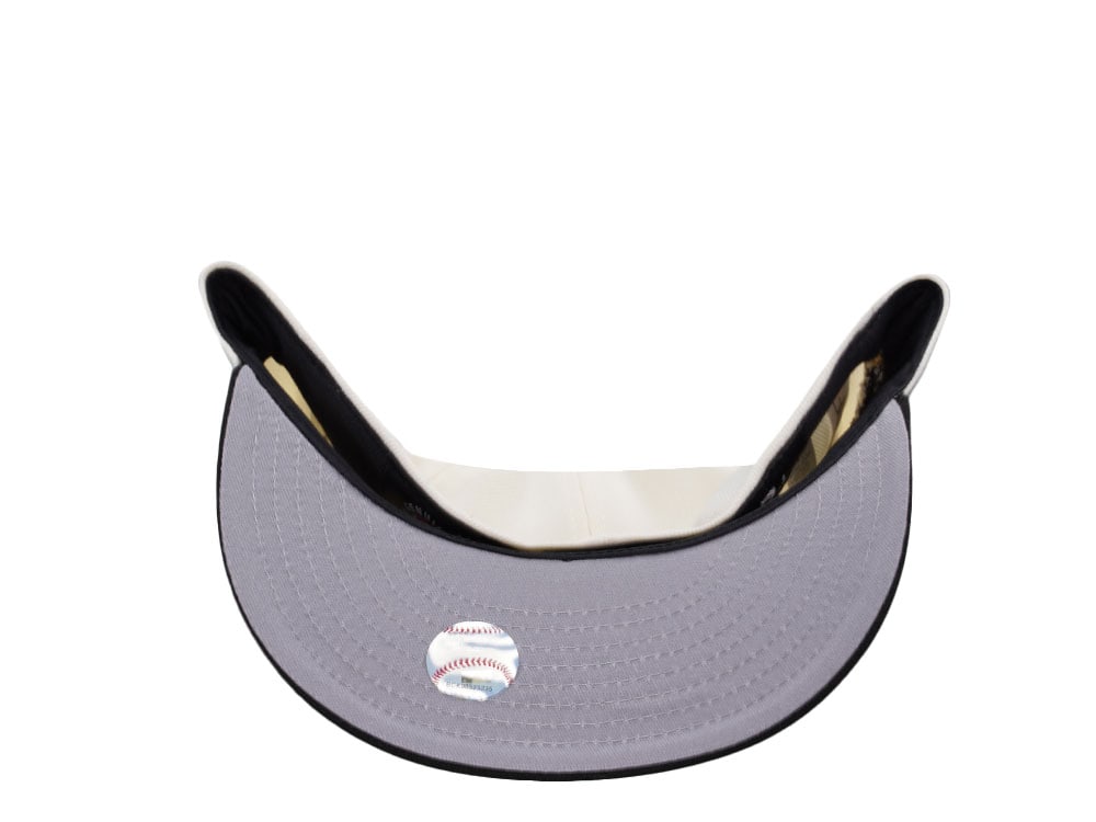New Era Los Angeles Dodgers Viva Los Dodgers Skull Chrome Two Tone Edition 59Fifty Fitted Hat