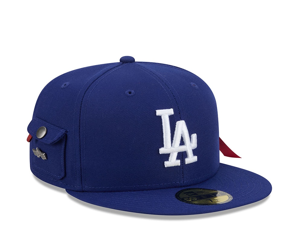New Era Alpha Industries Los Angeles Dodgers Navy Prime Edition 59Fifty Fitted Hat