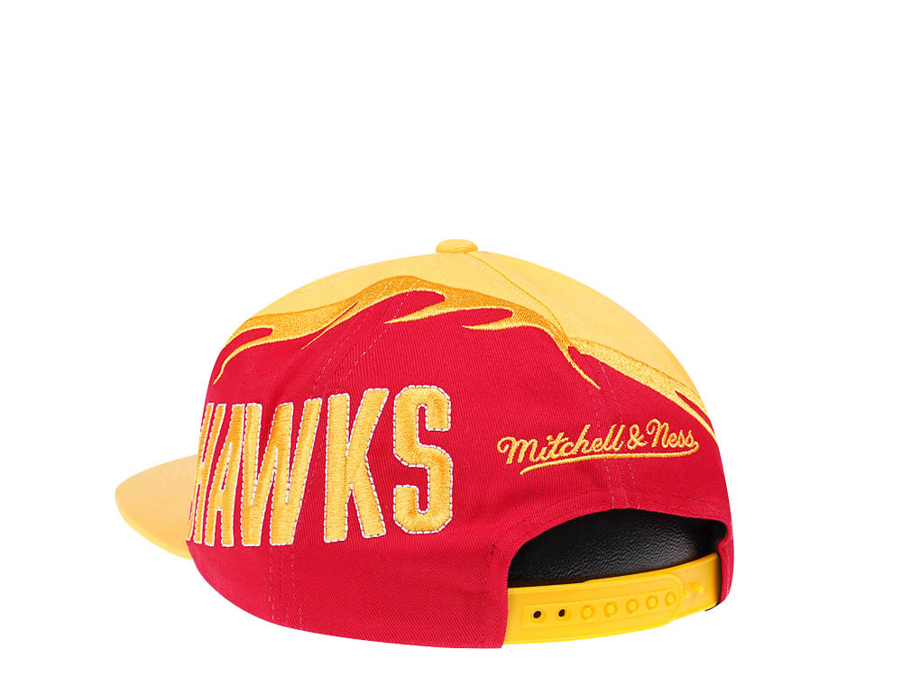 Mitchell & Ness Atlanta Hawks NBA Spiral Deadstock Hardwood Classic Snapback Hat