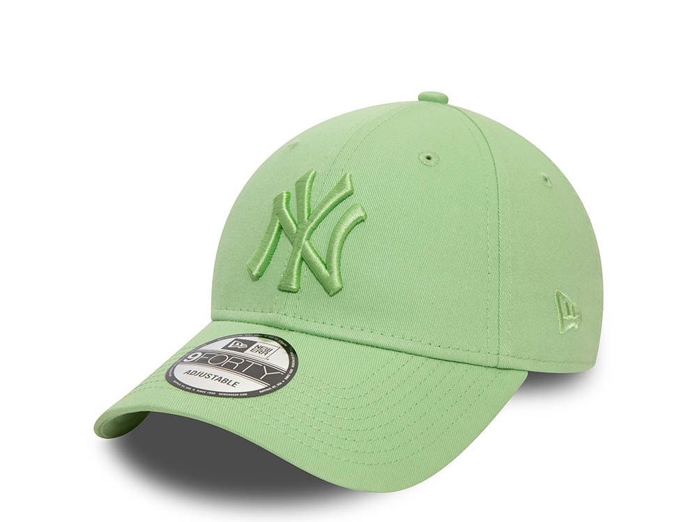 New Era New York Yankees League Essential Green 9Forty Strapback