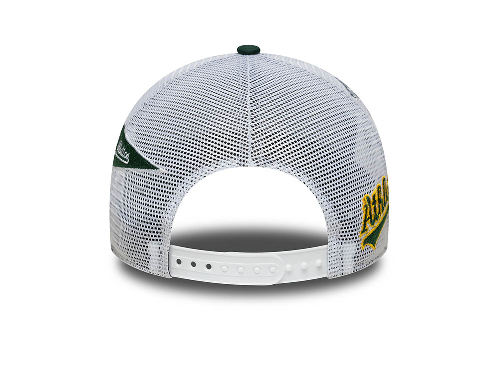 New Era Oakland Athletics Multi Patch 9Forty A Frame Trucker Snapback Hat
