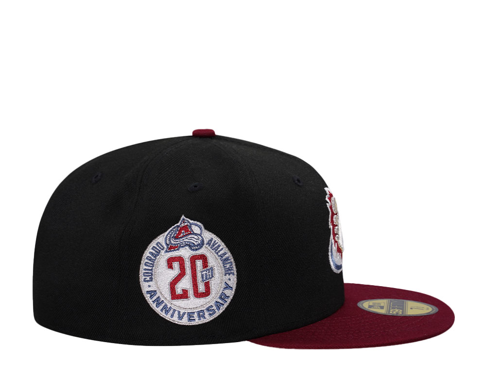 New Era Colorado Avalanche 20th Anniversary Two Tone Throwback Edition 59Fifty Fitted Hat