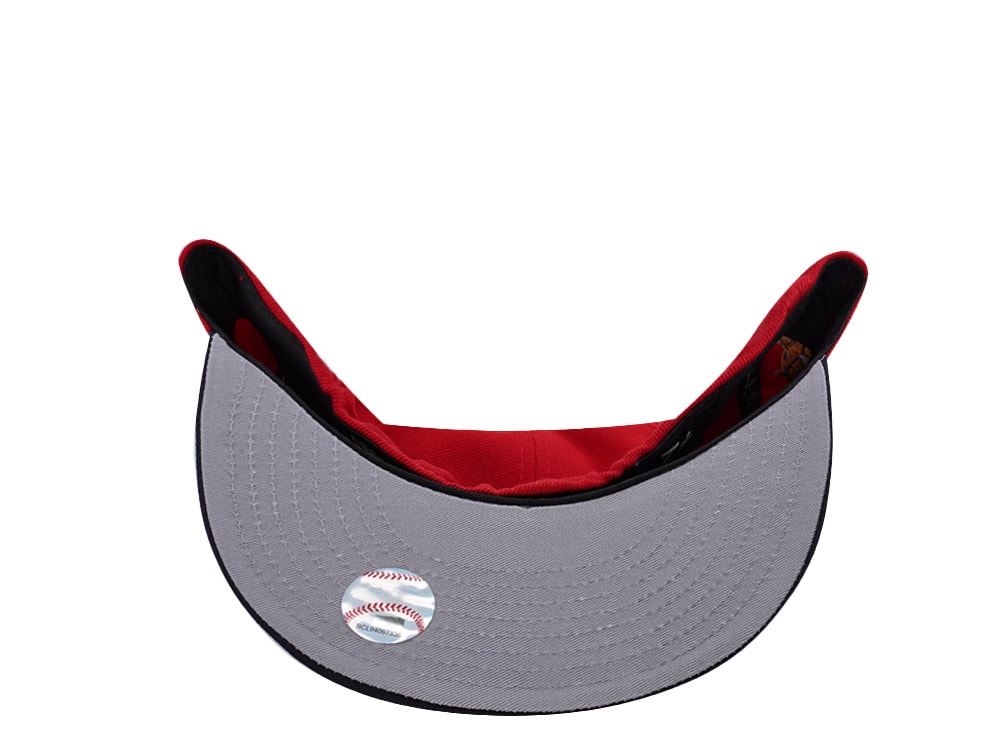New Era Seattle Mariners 50th Anniversary Scarlet Two Tone Edition 59Fifty Fitted Hat