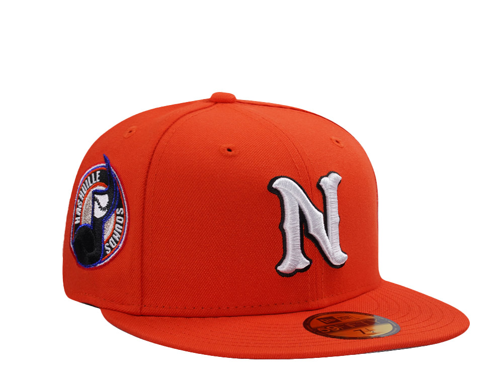 New Era Nashville Sounds Orange Prime Edition 59Fifty Fitted Hat