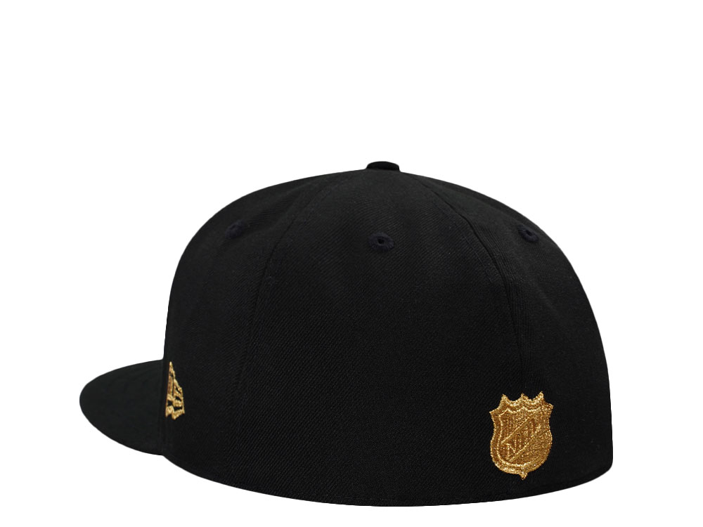 New Era New York Islanders 40th Anniversary 24K Black Prime Edition 59Fifty Fitted Hat