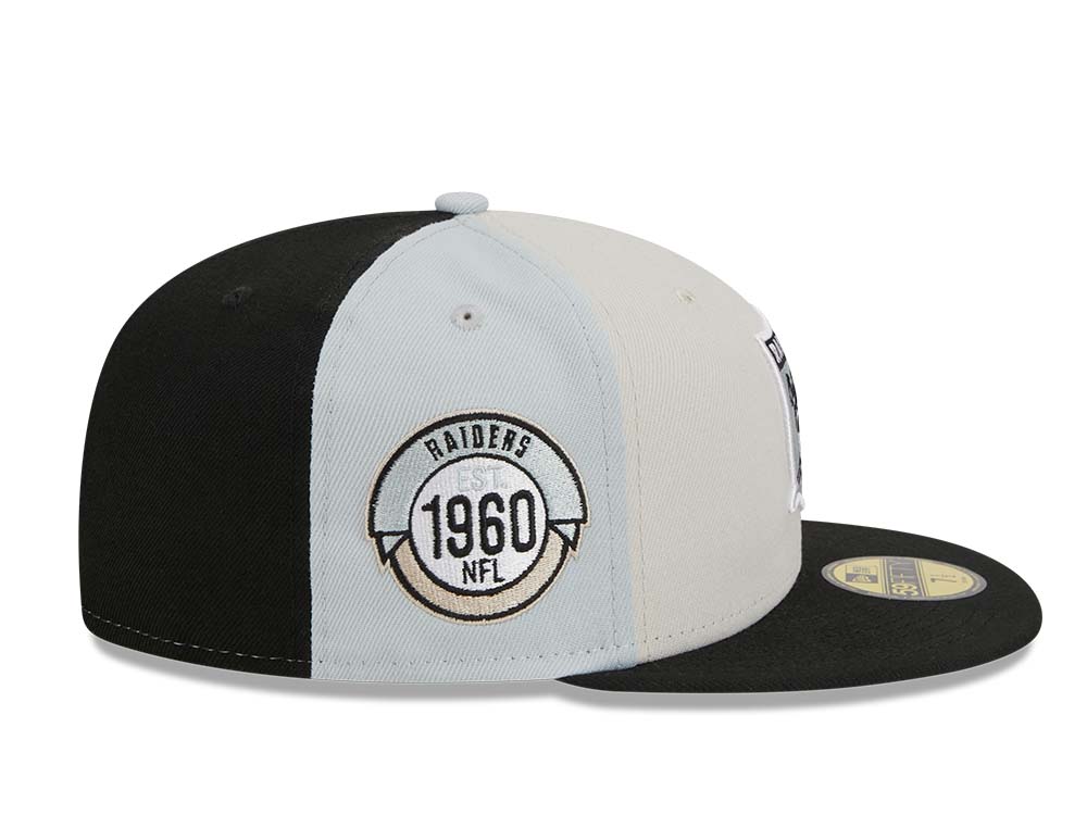 New Era Oakland Raiders NFL Sideline 2023 59Fifty Fitted Casquette