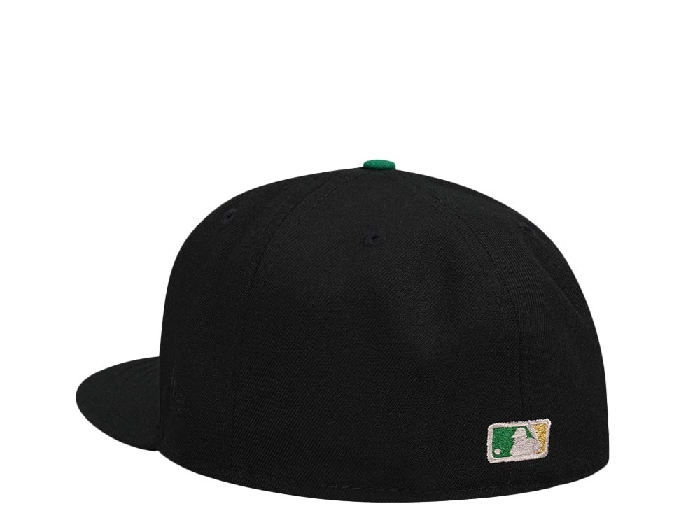 New Era Cleveland Guardians Black Gold Prime Edition 59Fifty Fitted Hat