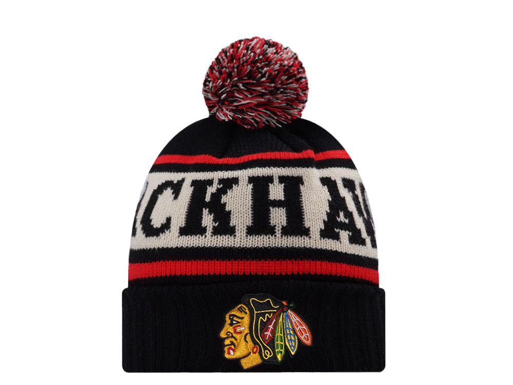American Needle Chicago Blackhawks Pillow Line Knit