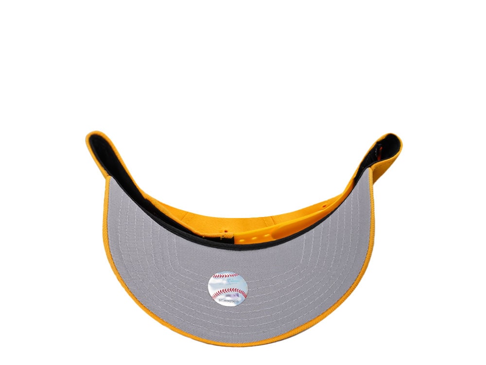 New Era Brooklyn Dodgers 1st World Championship Yellow Classic 9Forty A Frame Snapback Hat