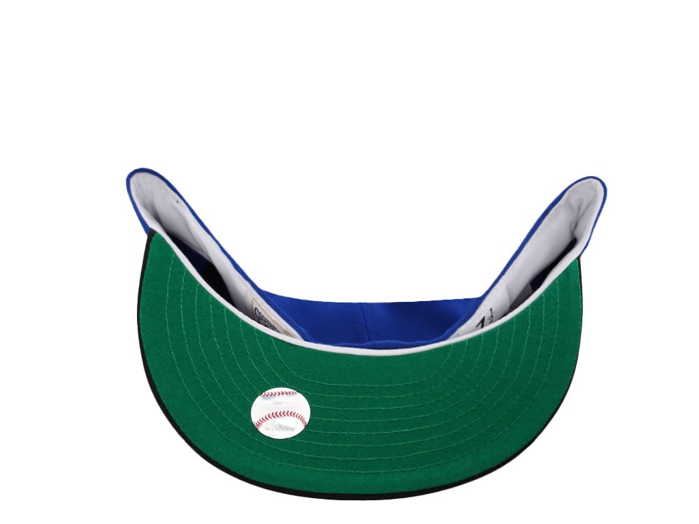 New Era Chicago Cubs Be Alert Blue Two Tone Throwback Edition 59Fifty Fitted Hat