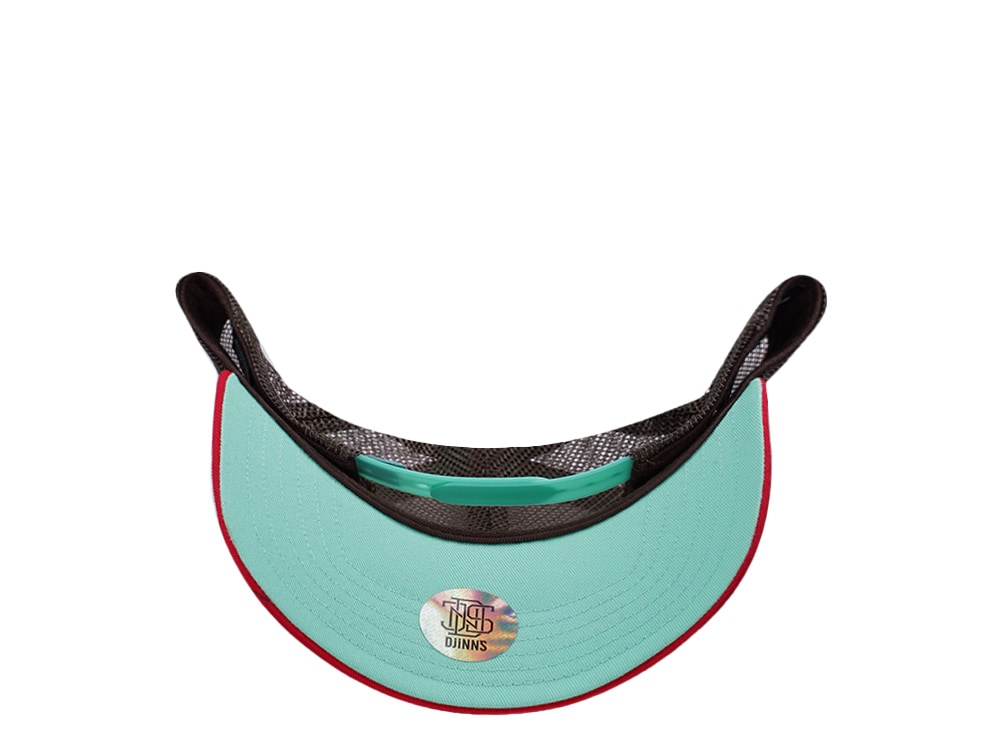 Djinns HFT Hang Loose Creme Coastal Edition Trucker Snapback Hat