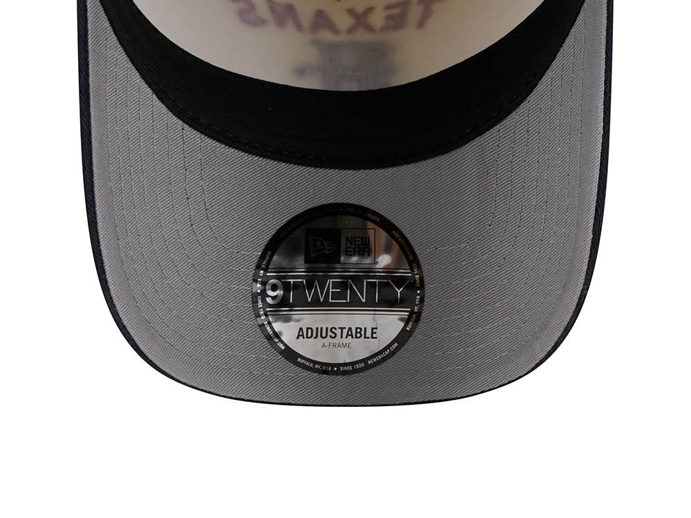 New Era Houston Texans 2025 Draft Edition 9Twenty A Frame Strapback Hat