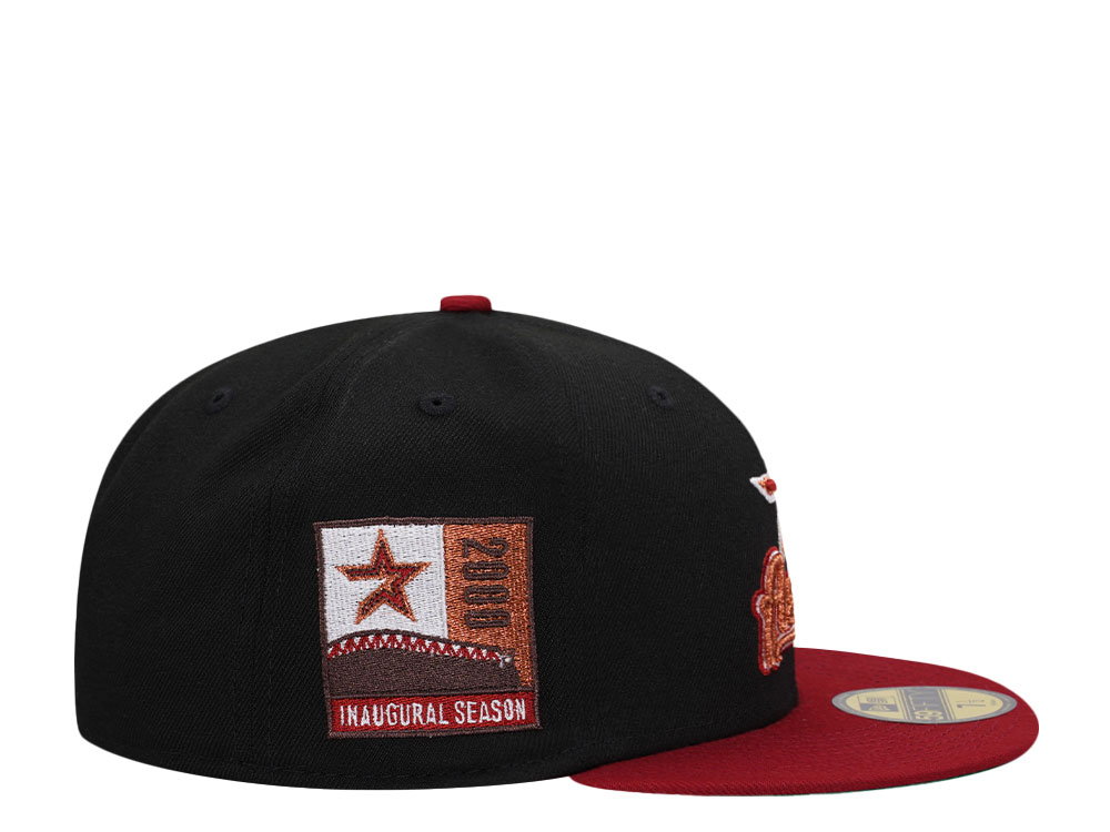 New Era Houston Astros Inaugural Season 2000 Copper Brick Two Tone