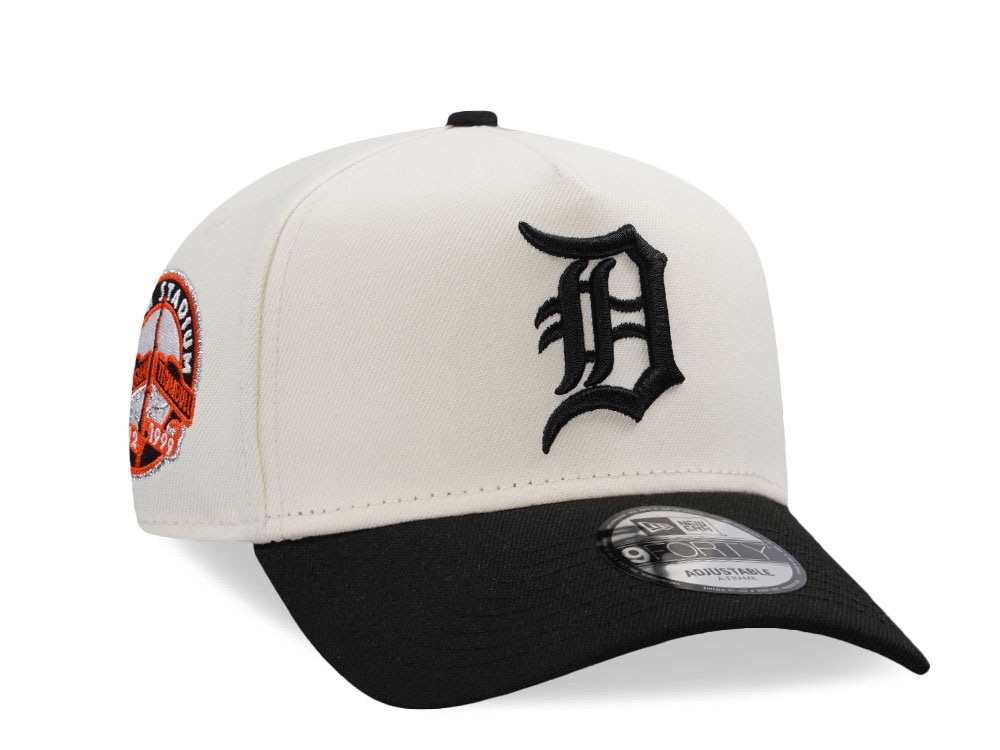 New Era Detroit Tigers Stadium Chrome Two Tone Edition 9Forty A Frame Snapback Hat
