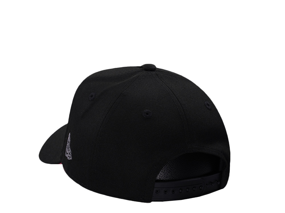 New Era Arizona Diamondbacks Inaugural Season Pink Glow Black Prime Edition 9Forty A Frame Snapback Hat