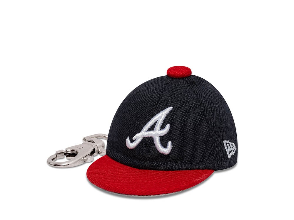New Era Atlanta Braves Mini Hat Keychain