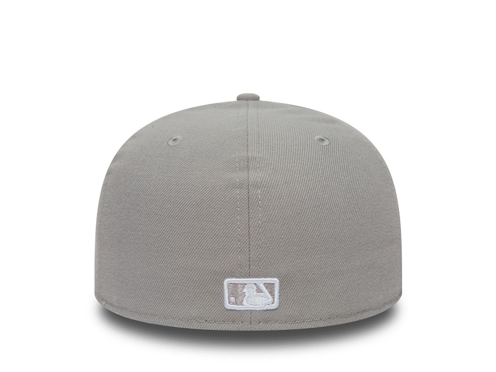 New Era Los Angeles Dodgers Plain Gray Prime Edition 59Fifty Fitted Hat