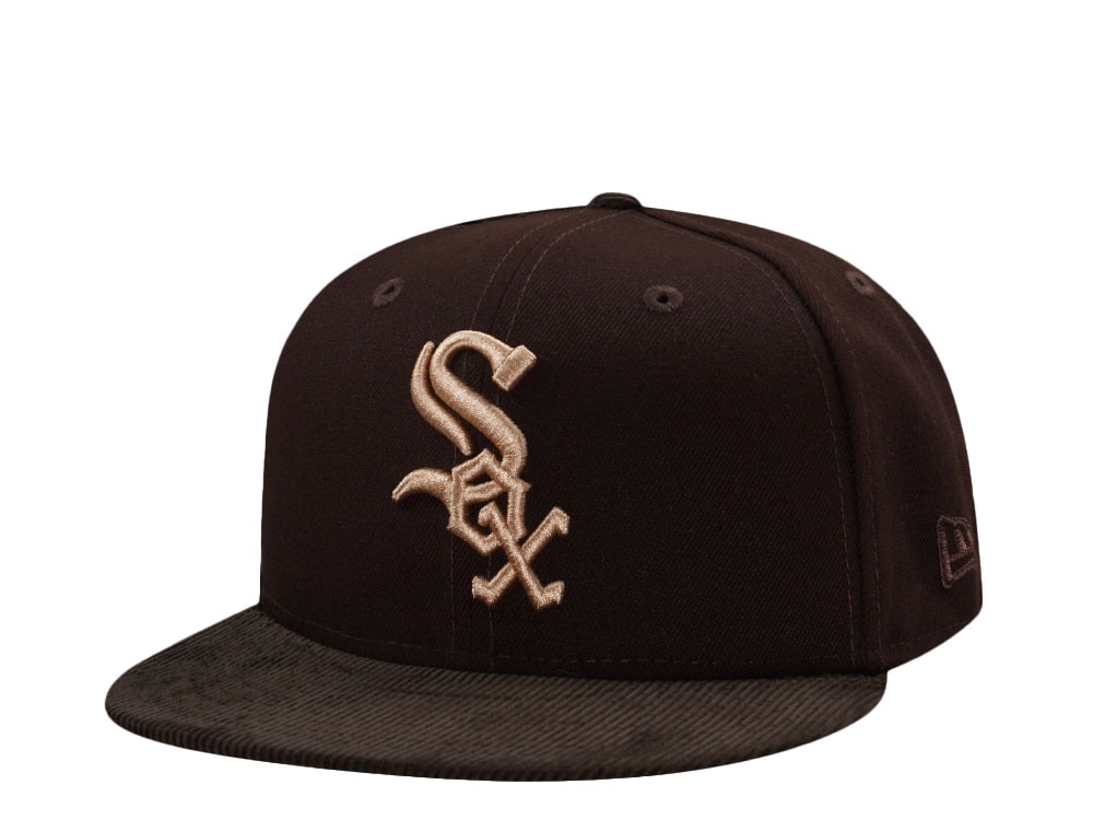 New Era Chicago White Sox Walnut Corduroy Two Tone Edition 59Fifty Fitted Hat