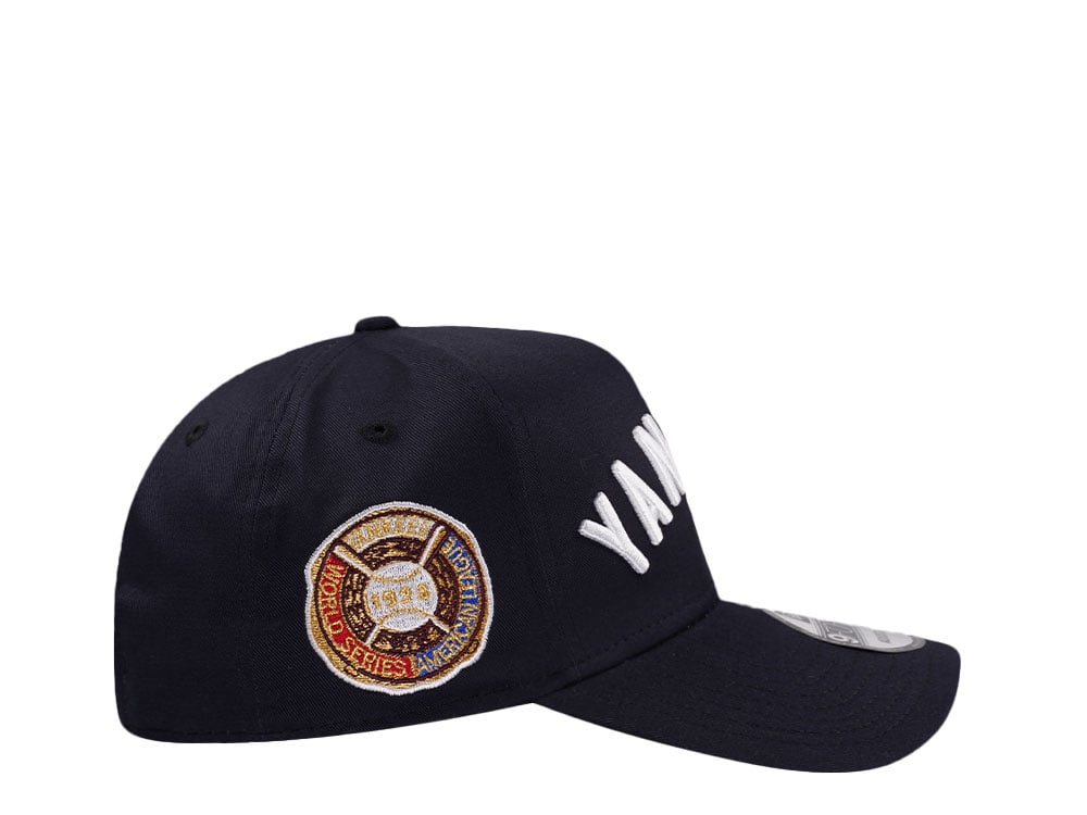 New Era New York Yankees World Series 1928 Navy Classic Edition 9Forty A Frame Snapback Hat