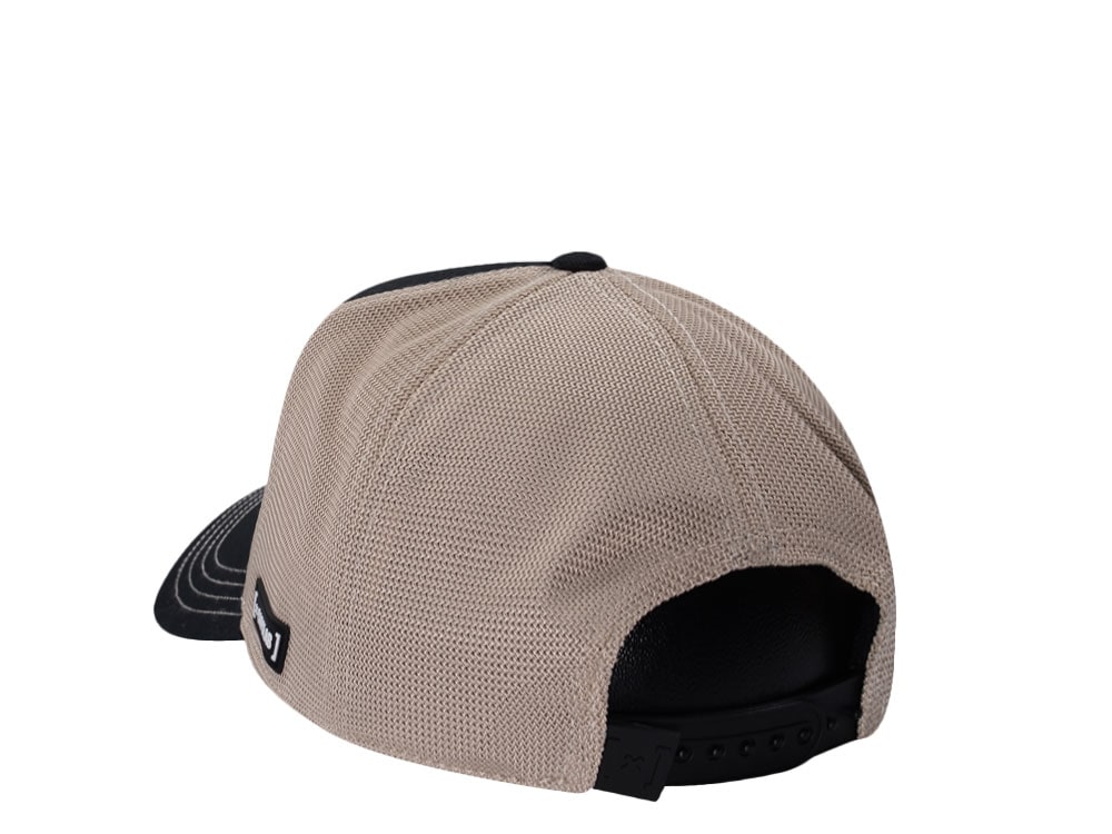 Capslab Peanuts Snoopy Black Trucker Snapback Hat