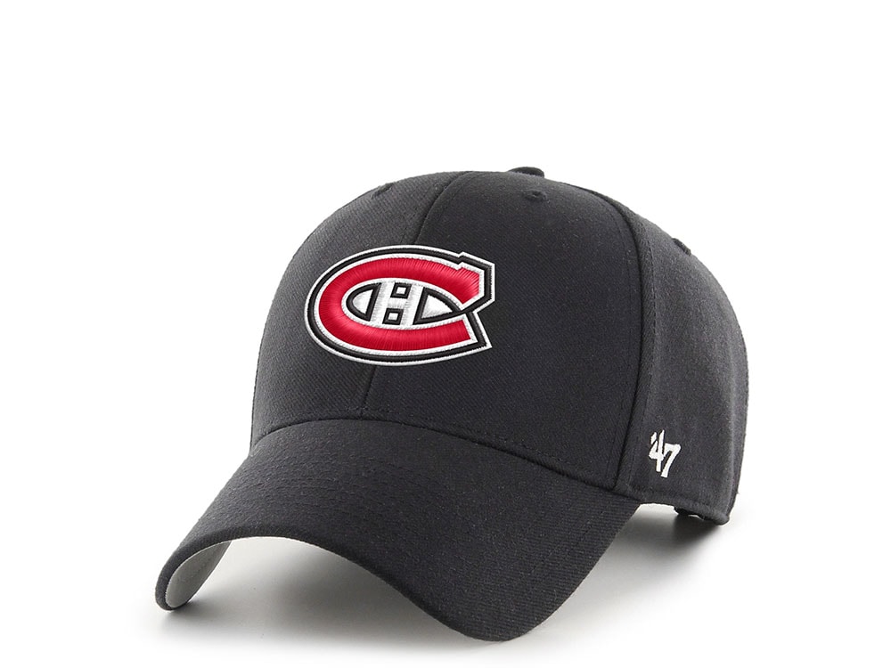 47Brand Montreal Canadiens Black Classic Strapback Hat