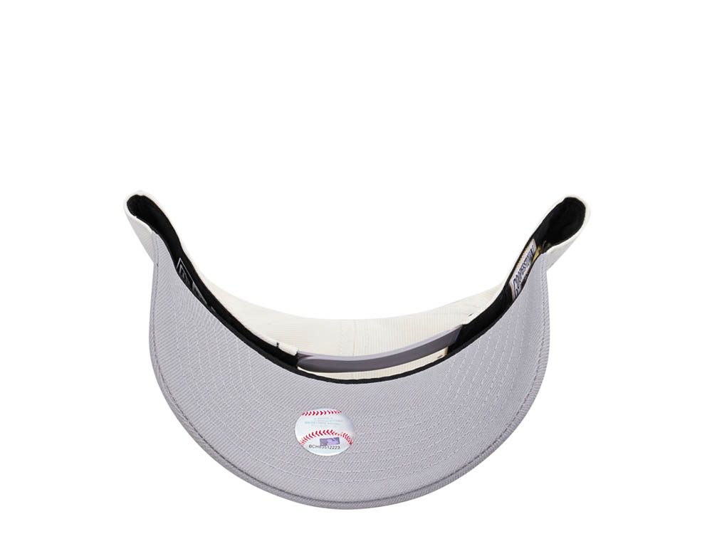 New Era New York Yankees World Series 1999 Chrome Metallic Two Tone Edition 9Forty A Frame Snapback Hat