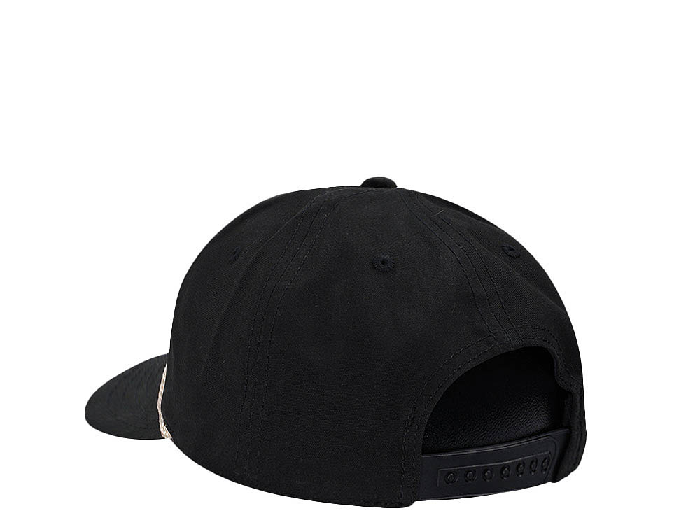 American Needle Yosemite NP Canvas Black Casual Snapback Hat