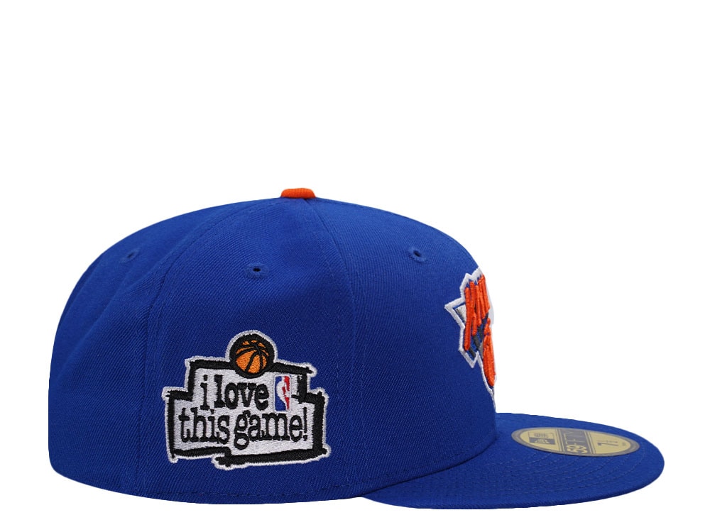 New Era New York Knicks Love Rush Blue Prime Edition 59Fifty Fitted Hat