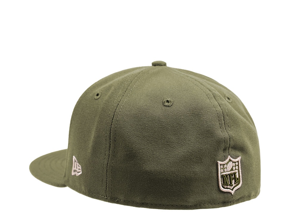 New Era Kansas City Chiefs Army Green Edition 59Fifty Fitted Hat