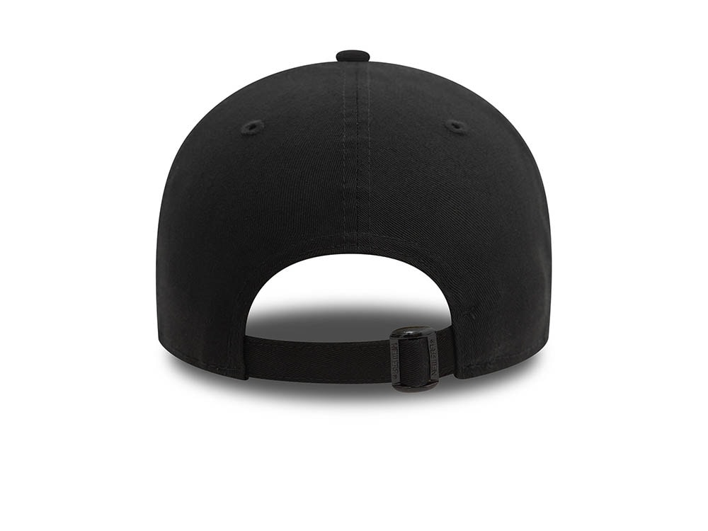 New Era Boston Celtics Black Metallic 9Forty Strapback Hat