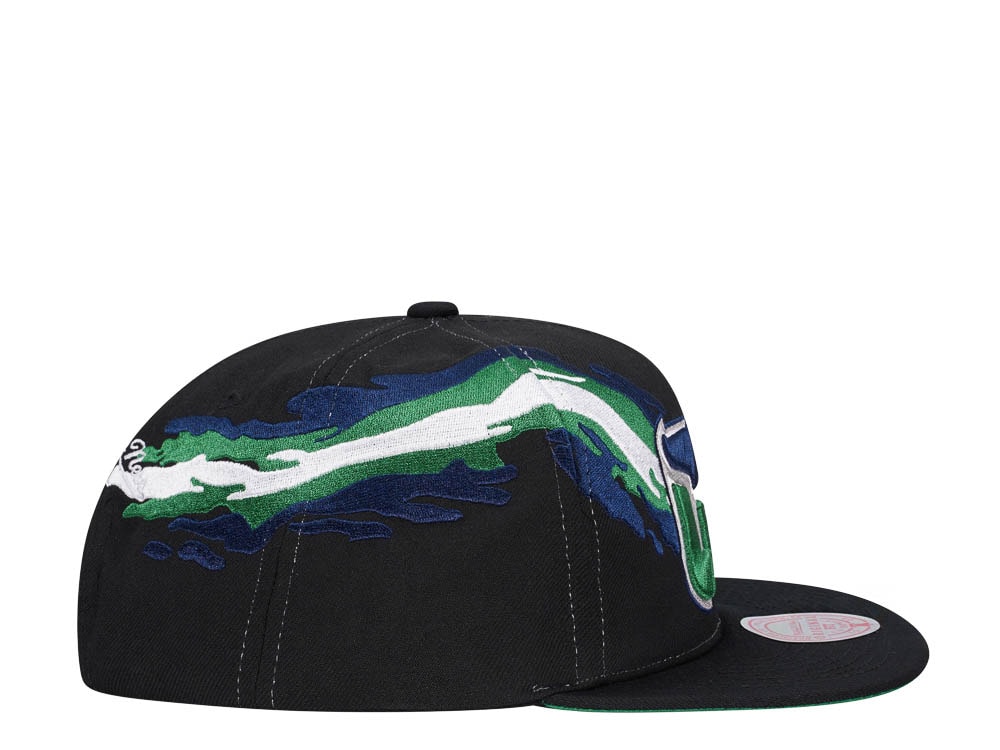 Mitchell & Ness Hartford Whalers Vintage Paintbrush Snapback Hat