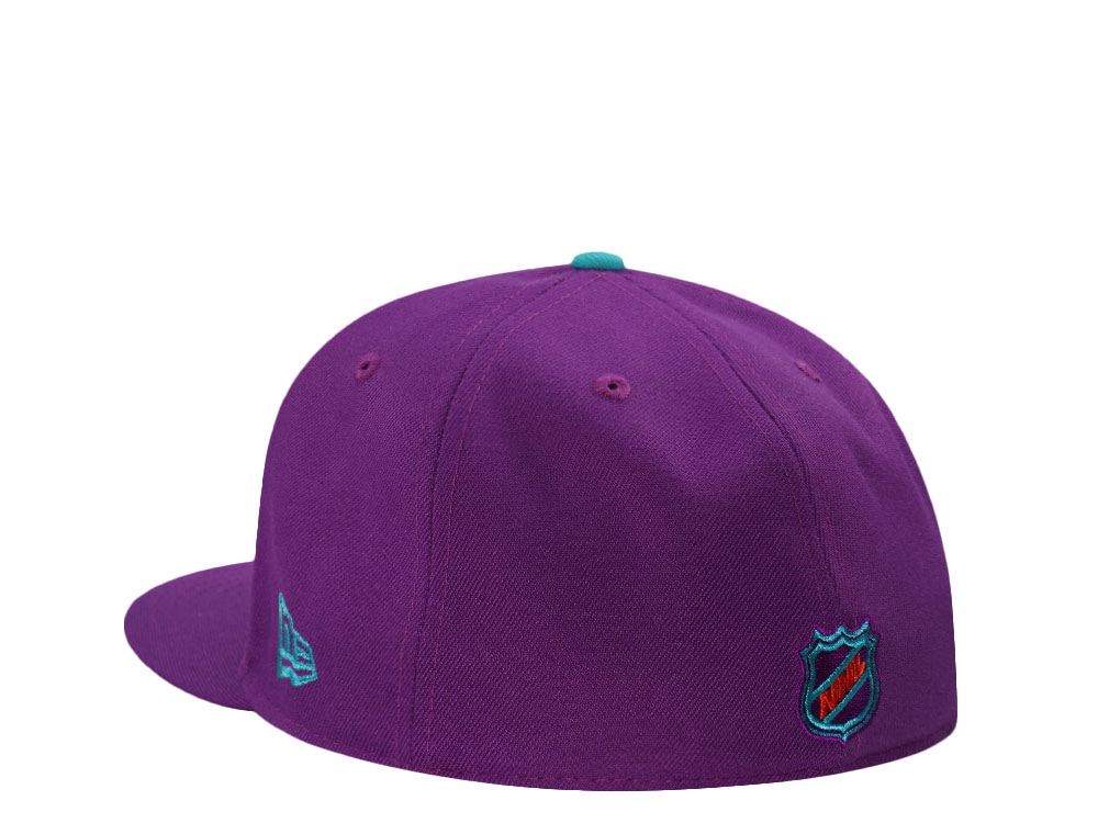 New Era Anaheim Ducks Inaugural Season Purple Prime Edition 59Fifty Fitted Hat