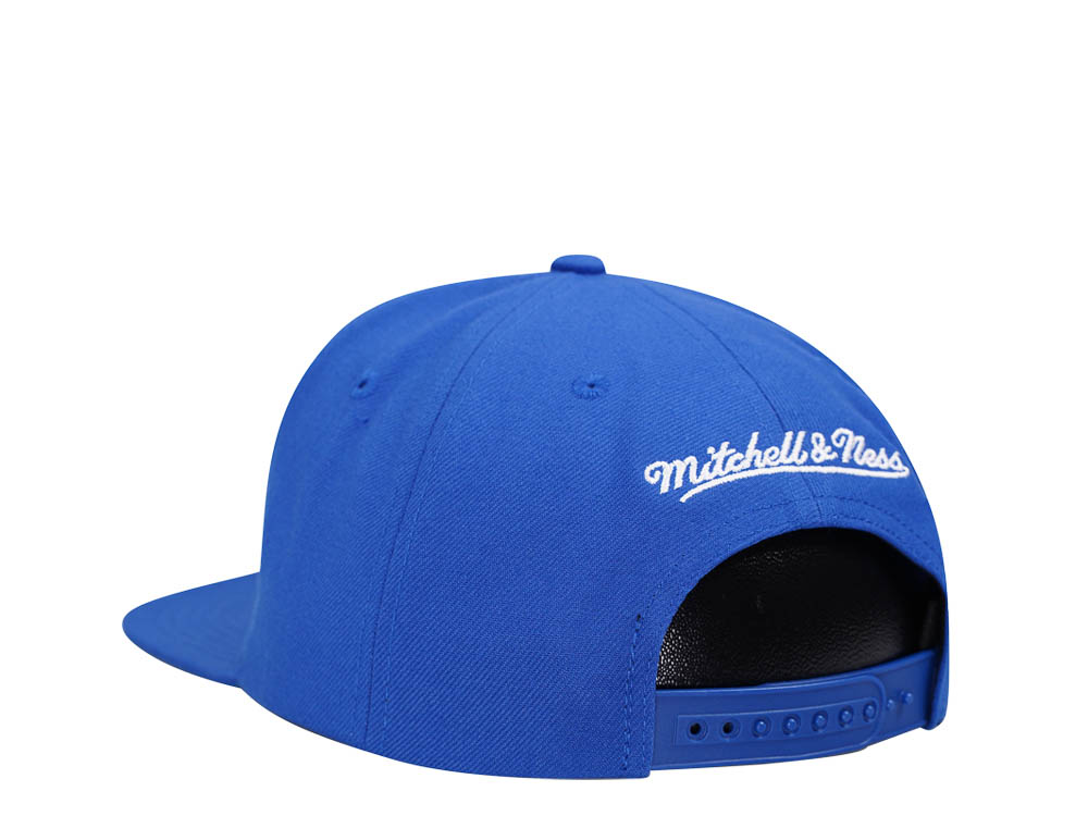 Mitchell & Ness Philadelphia 76ers Conference Patch Blue Snapback Hat