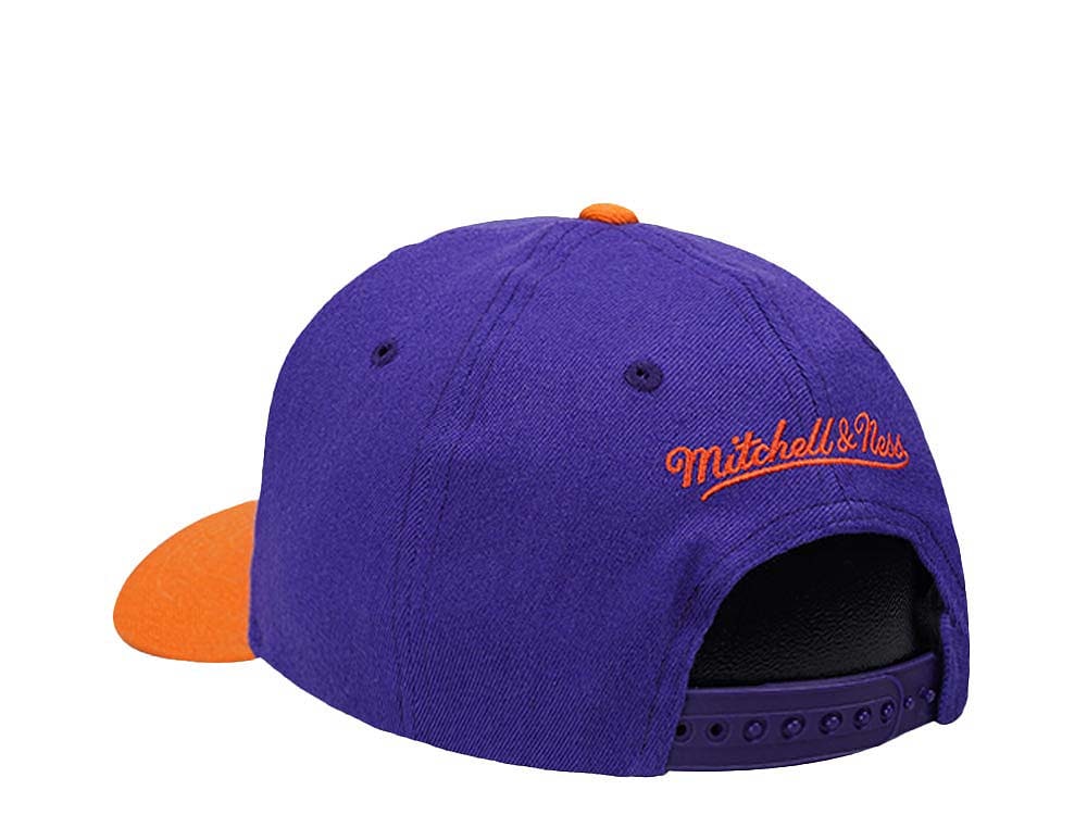 Mitchell & Ness Phoenix Suns Team Two Tone 2.0 Stretch Hardwood Classic Red Flex Snapback Hat