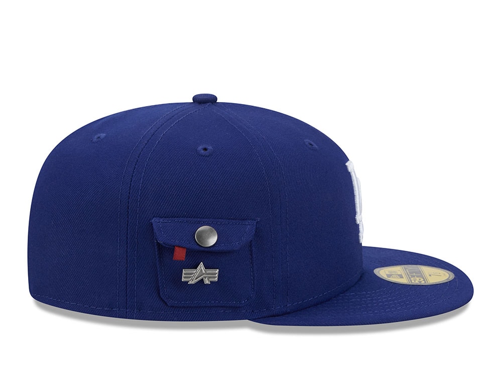 New Era Alpha Industries Los Angeles Dodgers Navy Prime Edition 59Fifty Fitted Hat