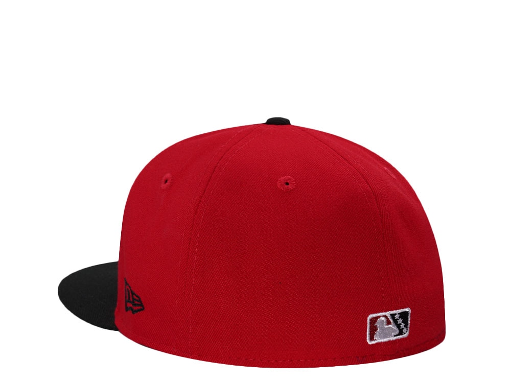 New Era Rome Emperors Scarlet Red Two Tone Edition 59Fifty Fitted Hat