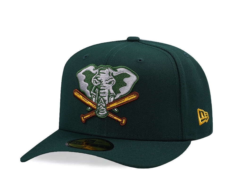 New Era Oakland Athletics Dark Green Prime Edition 59Fifty Pre Curved Fitted Hat