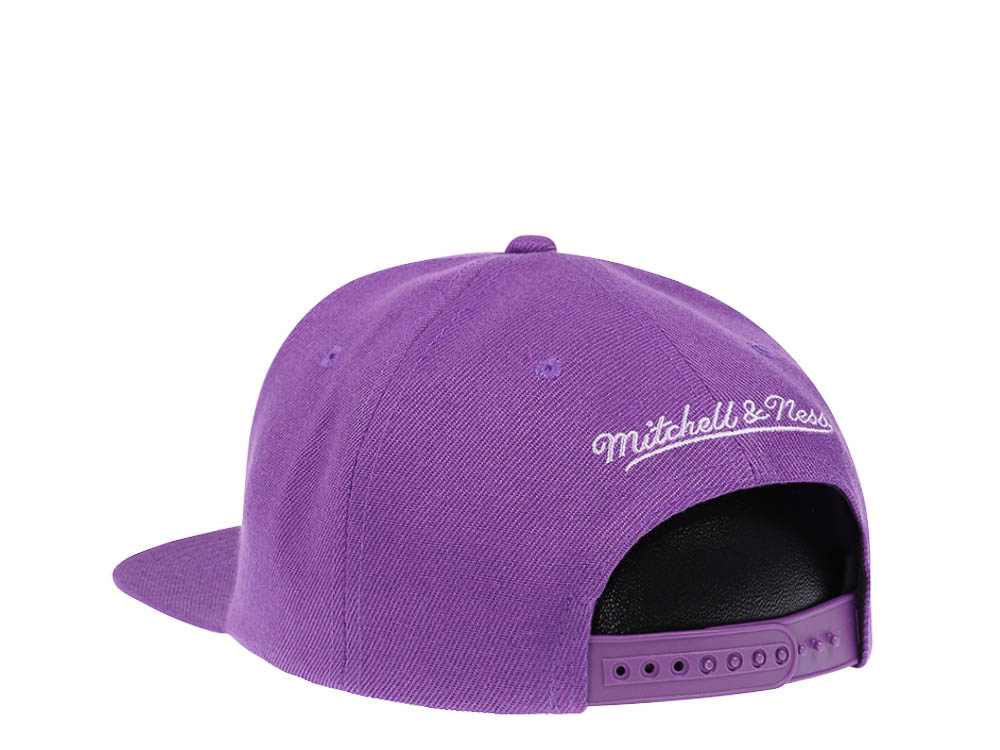 Mitchell & Ness Toronto Raptors Purple Hardwood Classic Snapback Hat