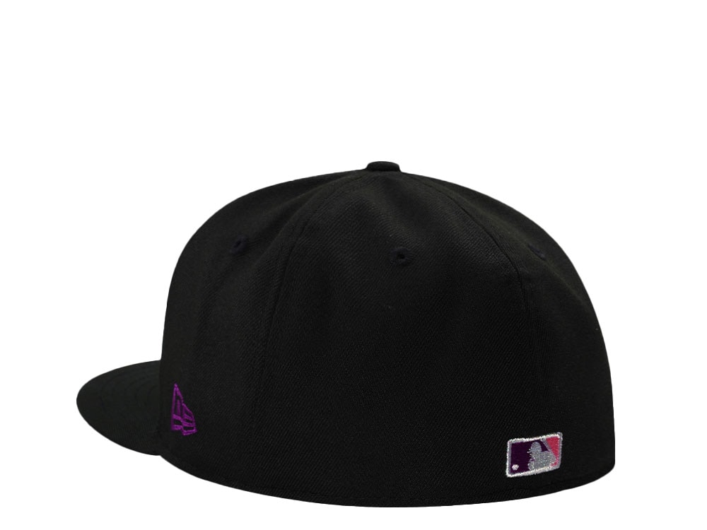 New Era Texas Rangers Final Season Magenta Black Prime Edition 59Fifty Fitted Hat