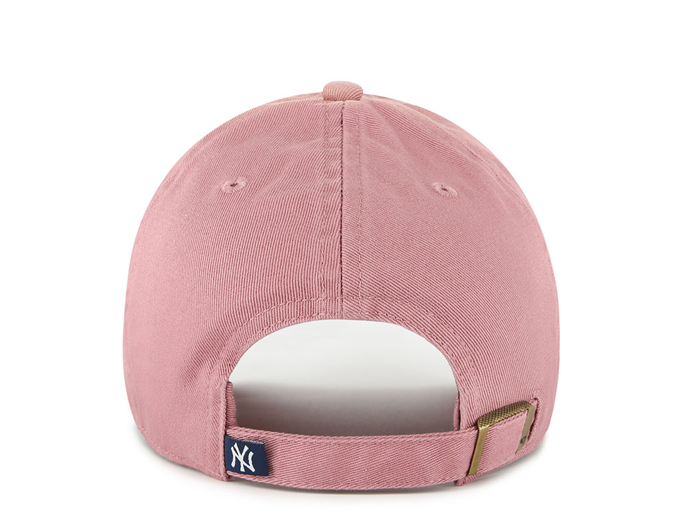 47 Brand New York Yankees Mauve Clean Up Strapback Hat
