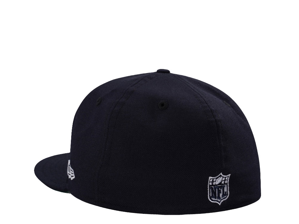 New Era New England Patriots Super Bowl XXXVI Wool Navy Throwback Edition 59Fifty Fitted Hat