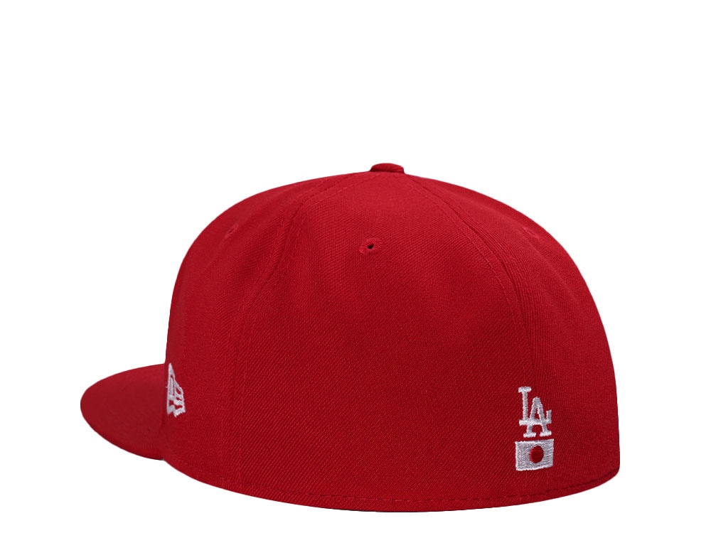 New Era Los Angeles Dodgers Ohtani Red Prime Edition 59Fifty Fitted Hat