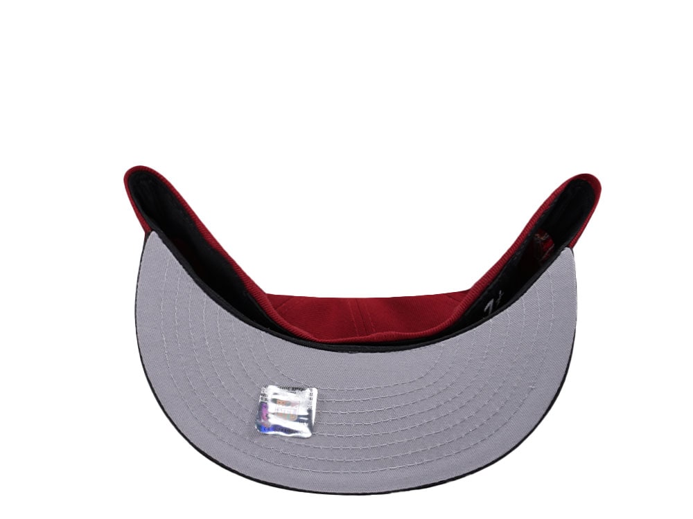 New Era Houston Texans 10th Anniversary Brick Satin Brim Edition 59Fifty Fitted Hat