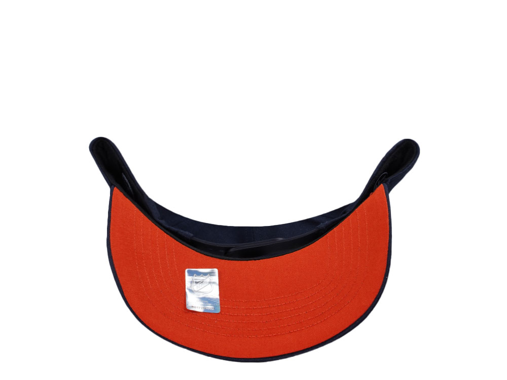 47Brand Edmonton Oilers Navy Hitch Edition Snapback Hat